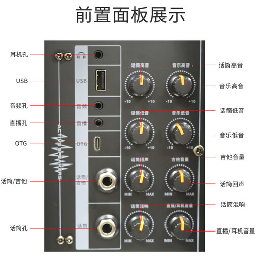 Malida 9050E Master Series Outdoor Mobile Trolley Bluetooth Speaker K-Singing Sound Card All-in-One High-Power Subwoofer Stage Audio Home Singing Square Dance Special Audio 15-inch M+9052E Dual Microphone/Flagship Edition