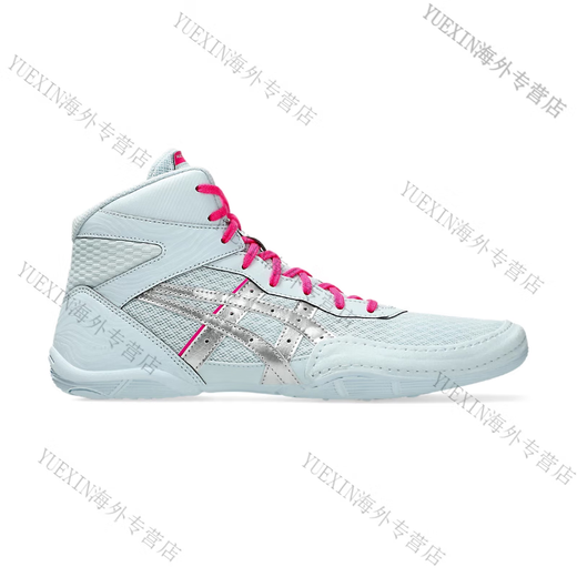 ASICS Fighting Wrestling Shoes MATFLEX7 Boxing Deadlift Fitness Comprehensive Training Shoes Official Flagship Authentic White Black Pink (It is recommended to take one size larger) 1081A05 42 US9H (267.5)