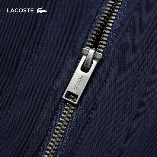 LACOSTE French Crocodile Men's 25 Autumn New Harrington Jacket Cotton Jacket|BH2523 166/Navy Blue M 50