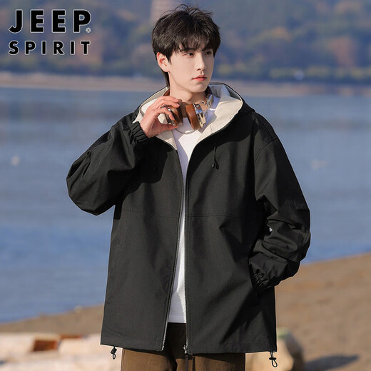 JEEP SPIRIT Jeep jacket men's assault jacket men's tops autumn and winter high-end casual high-end handsome men's clothing