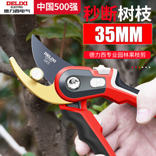 Delixi gardening fruit tree pruning shears garden branch pruning pruning pruning flower shears pruning branches special scissors