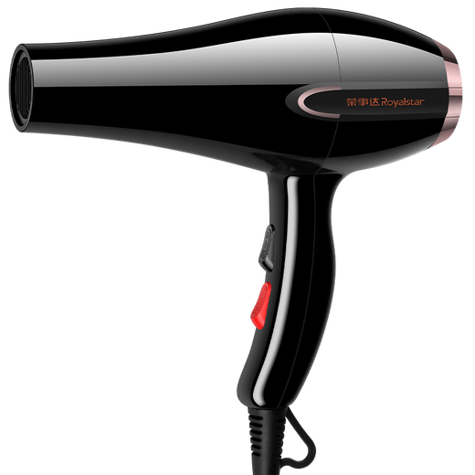 Royalstar National Standard 3C Authoritative Certification Hair Dryer Constant Temperature Blue Light Hair Care Large Wind Tube Home High Power Quick Drying Light Noise Reduction Overheating Safety Protection Home Appliances Overheating Protection 1800W Family Model