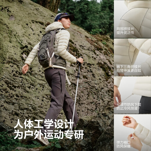 Bosideng 25 Years Goose Down Down Jacket Women's Autumn and Winter Lightweight Hooded Slim Short Style Liner Versatile Warm Jacket