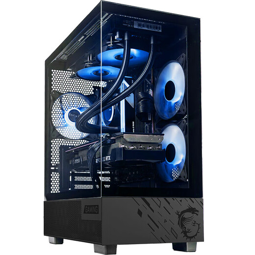 MSI Core Ultra7/i5-14490F/14600KF with 5060/5060Ti e-sports game machine RGB sea view room desktop DIY computer for the whole family D5 upgraded version丨i5-14600KF+RTX5060