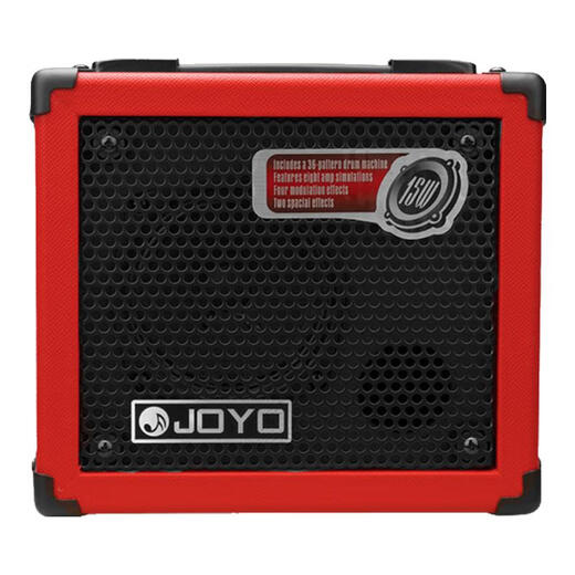 JOYO JOYO Electric Acoustic Guitar Speaker Electric Box Portable With Drum Machine Effects Practice Performance Folk Singing Audio DC-15 15W Electric Guitar Fully Digital Speaker Red