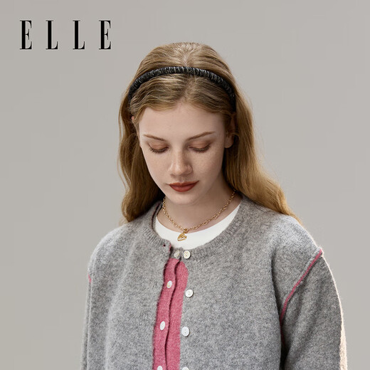 ELLE's new toothed hairband for girls, fashionable and versatile, temperament-pressed headband, hairpins, hair accessories, headwear for face wash