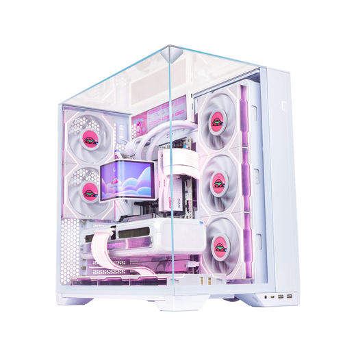 Xiaokuniao 14th generation Intel Core i7 14700KF 5060/5060Ti independent graphics 32G memory assembly desktop DIY computer host game office design water-cooled machine configuration eight performance appearance 14600KF/RTX5060