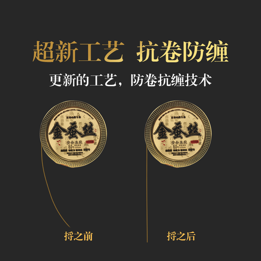 Imported gold silk fishing line, main line, soft sub-line, wear-resistant, strong pulling force, hook-tying special line, genuine nylon line, Taiwan fishing line, 118 meters gold silk, No. 0.8 line