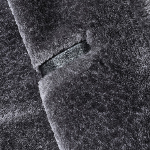 Dibinze large size winter men's velvet thickened lapel leather jacket middle-aged and elderly cold-proof and warm leather jacket black L