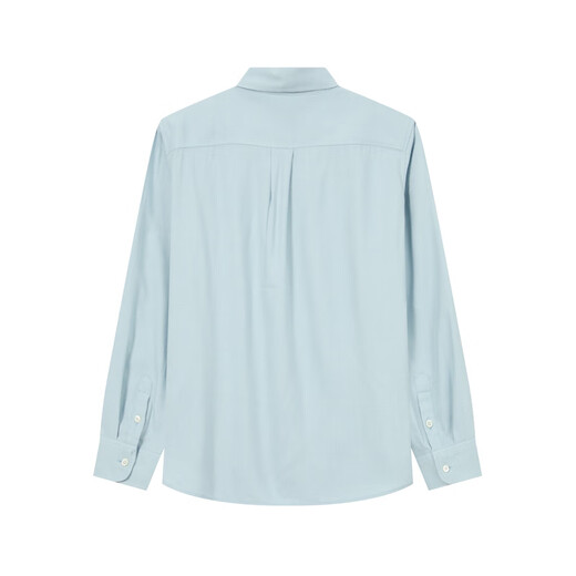 Beanpole new product contains cashmere Beanpole 2025 autumn and winter women's casual long-sleeved shirt sky blue M 165/88A