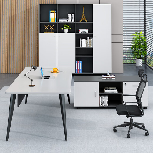 Semphia Desk Boss Desk Simple Modern Manager Desk Office Single Supervisor Desk Office Furniture