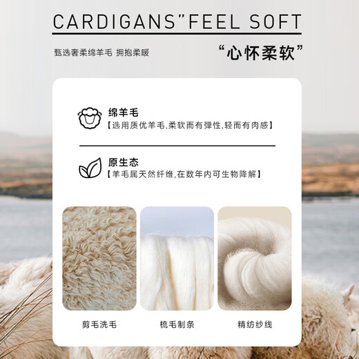 Shanshan thickened version about 530g 100% pure wool sweater men's cardigan autumn and winter casual knitted sweater jacket men's clothing