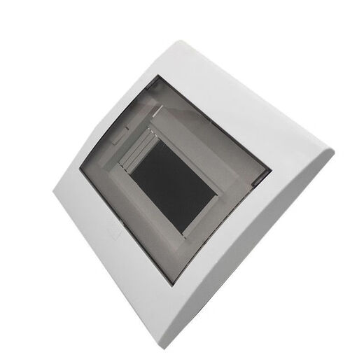 Mo Peng distribution box cover household switch strong power box panel air switch 13/16/18/20 position cover plate accessories 16 loop hole spacing 315 panel gray transparent