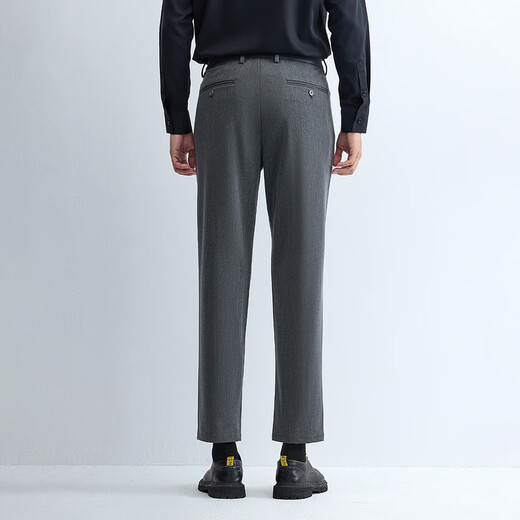 Heilan House Casual Pants Men's Light Business Fashion Series Slim Pants Men's Spring and Autumn Dark Gray 8V 34 175/88A Recommended 143~150Jin Jin equals 0.5 kg