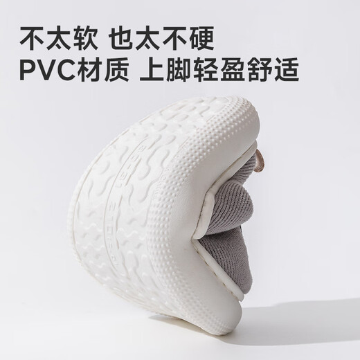 Pig Daddy Children's Cotton Slippers Boys Autumn and Winter 2025 New Home Indoor Non-Slip Girls Baby Cartoon Slippers Powder 24