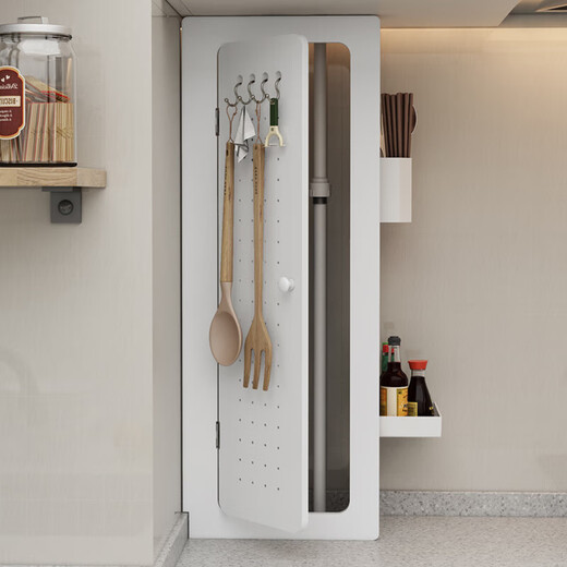 He Jiagong kitchen gas pipe blocking decorative cover natural gas meter water heater blocking cabinet gas sewer pipe ugly baffle custom shot (default hook provided)