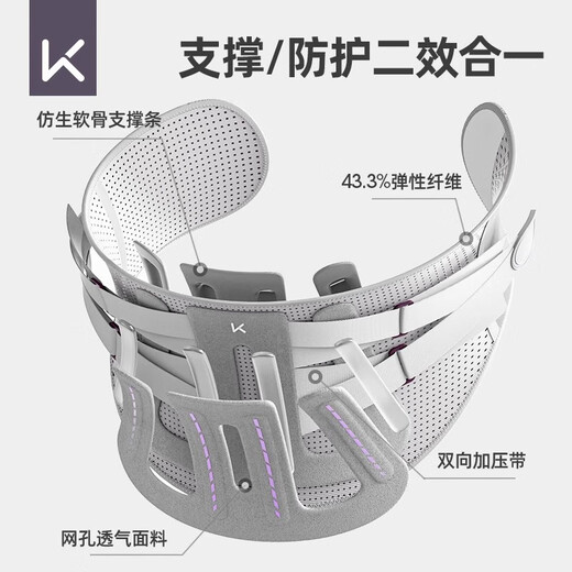 Keep waist protector, medical grade waist support, special lumbar spine support belt for men and women, lumbar disc herniation, lumbar muscle strain L