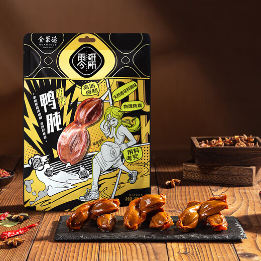 Quanjude duck snacks 708g/6 bags duck neck duck clavicle duck wing root duck paw duck gizzard pig trotters Quanjude duck snacks 708g/6 bags duck neck duck clavicle duck wing root duck paw duck gizzard pig trotters