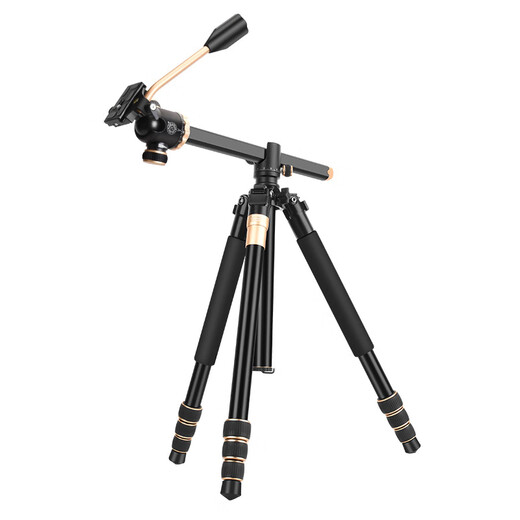 Lightweight era Q888 overhead shooting tripod camera micro SLR bracket central axis horizontal 90 degree vertical macro horizontal shooting cross arm rod photography camera mobile phone video photo portable tripod aluminum alloy multi-functional tripod spherical head Q888