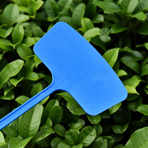 Gardening label flower plant label ground sign waterproof gardening custom sign integrated bevel large three-dimensional 60cm white (10 pieces)