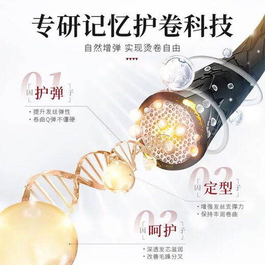 Yaping Caviar Curl Protective Elastin, Fluffy, Moisturizing and Frizzy Conditioner, Elastic with Long-lasting Fragrance, 1 Bottle, Caviar Curl Protective Elasticizer 200ml