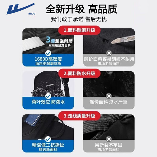 Pull back crossbody bag, men's chest bag, trendy brand shoulder bag, large capacity sports student waist bag, fashionable small bag, women's shoulder bag