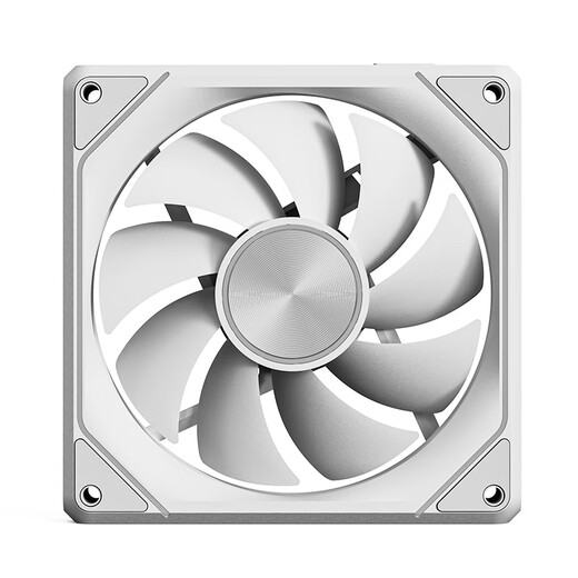 Patriot (aigo) Xingcan Lanyue PRO white reverse leaf triple bag ARGB lighting effect divine light synchronization chassis fan 12CM cable-free magnetic splicing PWM temperature control