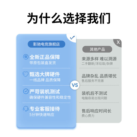 GALAXY 13th Generation Intel i3 13100F/12400F/13400F Enterprise Purchaser Commercial Home Office Design Desktop Computer Host Complete Machine DIY Assembly Computer i5 13400F/16G/1T