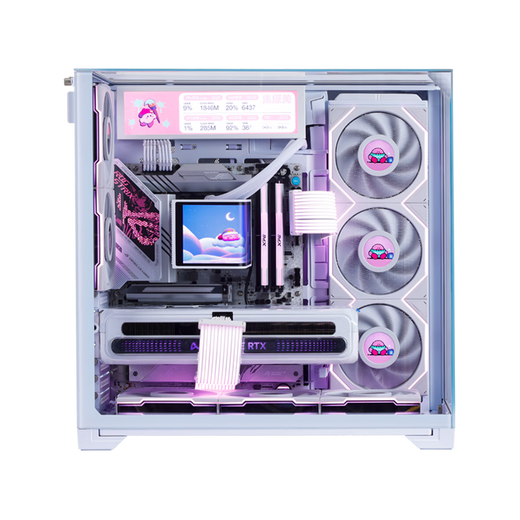 Xiaokuniao 14th generation Intel Core i7 14700KF 5060/5060Ti independent graphics 32G memory assembly desktop DIY computer host game office design water-cooled machine configuration eight performance appearance 14600KF/RTX5060