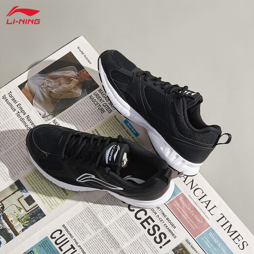 Li Ning (LI-NING) men's shoes are lightweight, comfortable and versatile, sports and casual shoes for men, mesh shock-absorbing, non-slip, breathable running shoes for men