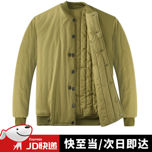 If the labor protection cotton-padded jacket is required, the old-fashioned thickened old-fashioned cold-proof and warm cold storage special 87-style yellow cotton-padded jacket, cotton trousers, military green cold area cotton-padded jacket, A-grade white cotton, medium size 140-160Jin Jin is equal to 0.5 kg