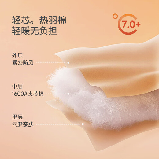 Bali Piglet Children's Cotton Clothes Winter School Uniforms Inner Artifact Boys' Cotton Clothes Thickened Warm Baby Cotton Jackets Girls' Padded Jackets Milk White Autumn Pigeon 80