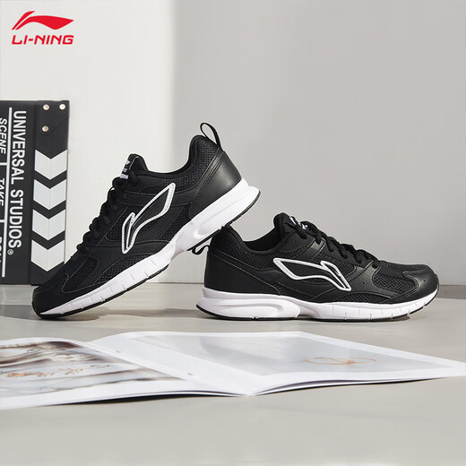 Li Ning (LI-NING) men's shoes are lightweight, comfortable and versatile, sports and casual shoes for men, mesh shock-absorbing, non-slip, breathable running shoes for men
