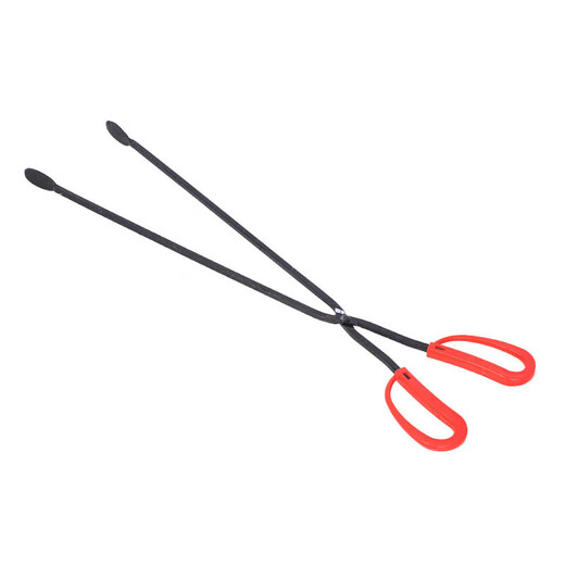 Jingkai coal cake clamp handmade iron pliers long handle flat head fire pliers garbage clamp garbage clamp environmentally friendly clamp picker 70CM
