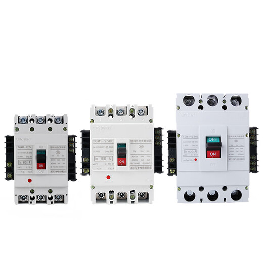 BAI MU GE TENGEN Tianzheng TGM1 switch circuit breaker 3340 with fire shunt release auxiliary contact signal 400A AC220VTGM1-800L/3340
