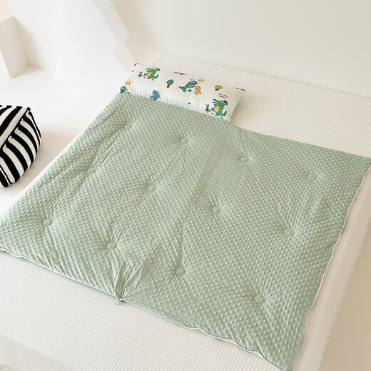 Cotton children's sleeping bag, baby quilt, spring and autumn dual-purpose kindergarten beanie anti-kick sleeping bag, universal for all seasons, wonderful dinosaur, skin-friendly and soft, 100*150+pillow core 30*75, winter style 6Jin Jin equals 0.5kg