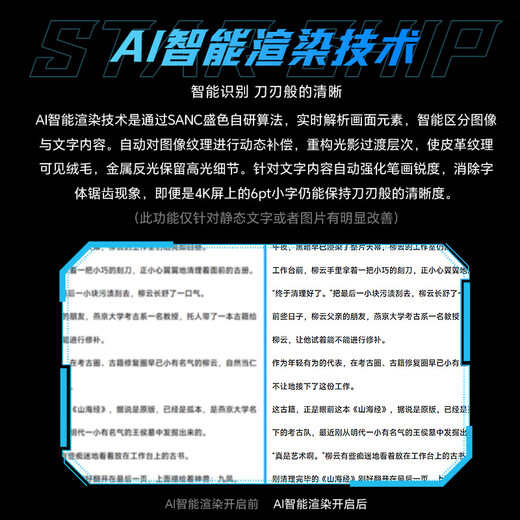 SANC Shengse 27-inch 2K320Hz FastIPS hardware low blue light IGZO technology 1ms rotation lift white sea view room AI gaming monitor screen S85