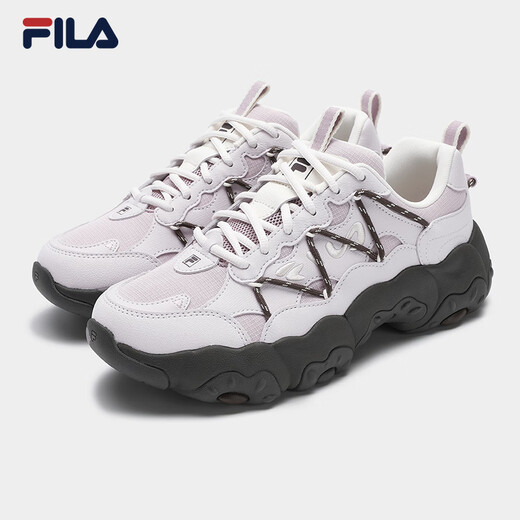 FILA official women's shoes cat claw 6th generation thick-soled casual shoes 2025 winter retro sports shoes
