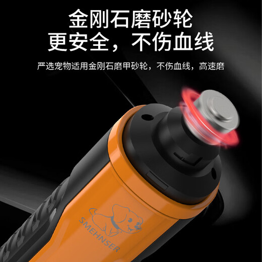 Mao Mi Pet Electric Nail Grinder for Dogs and Large Dogs Nail Grinder Nail Clippers Cat Nail Grinder Pet Nail Grinder Universal for All Pets