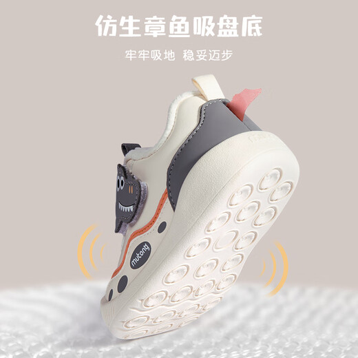 Shepherd boy baby walking shoes, winter style plus velvet baby cotton shoes, cartoon soft sole toddler stable shoes for girls, Green Crocodile 20