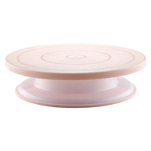 Pu Lian Decorating Turntable Cake Decorating Table Set Household Rotating Turntable for Baking and Birthday Making Tools 27 Baking Turntable - Nordic Powder Set 2 Color Box