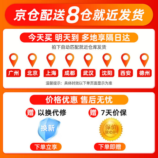 Philips (PHILIPS) LED bulb low-power cylindrical bulb high-brightness energy-saving e27 screw bulb 5w-white light 6000K one pack