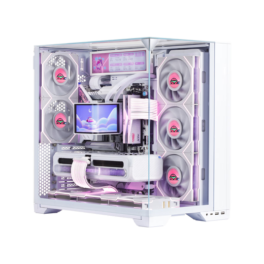 Xiaokuniao 14th generation Intel Core i7 14700KF 5060/5060Ti independent graphics 32G memory assembly desktop DIY computer host game office design water-cooled machine configuration eight performance appearance 14600KF/RTX5060