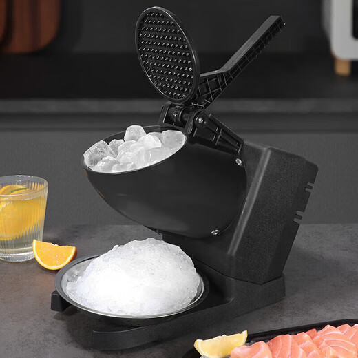 Fast shaved ice machine, electric ice crusher, commercial ice crusher, ice maker, ice cream machine, commercial stall ice breaker, ice crusher double blade model