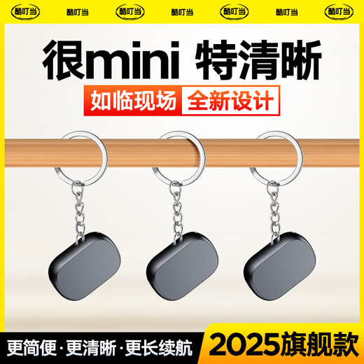 Cool Dingdang Recorder Small Mini Converts Meeting Minutes to Text Portable Recording Artifact Professional Recording Equipment Stick Recorder Split Hidden Noise Reduction Masking Recorder Split Type HD Noise Reduction + Voice to Text + Small Mini + Super Long Battery Life 16G Battery Life 48 Hours of Continuous Recording