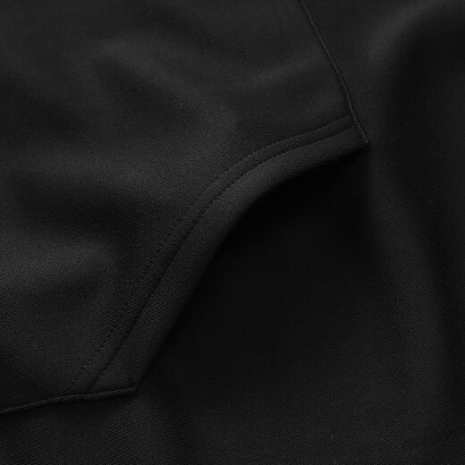 Charles Heart Hooded Sweatshirt for Men and Women Couples Same Style Solid Color Basic Versatile Plus Velvet Thickened Pullover Top Black XL