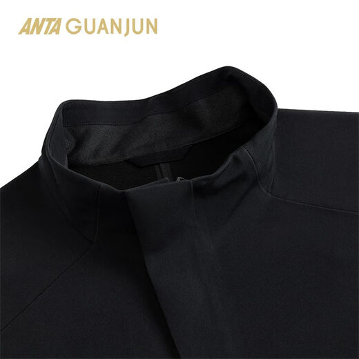 ANTA Champion All-Weather Series丨Business Executive Jacket Men's Winter Velvet Stand Collar Jacket 152540624