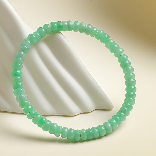 Retour au carnaval 11.11 avec coeur Ginseng Jade Jade Bracelet de qualité A Bracelet de perles boulier pour femme Cadeau d'anniversaire avec certificat