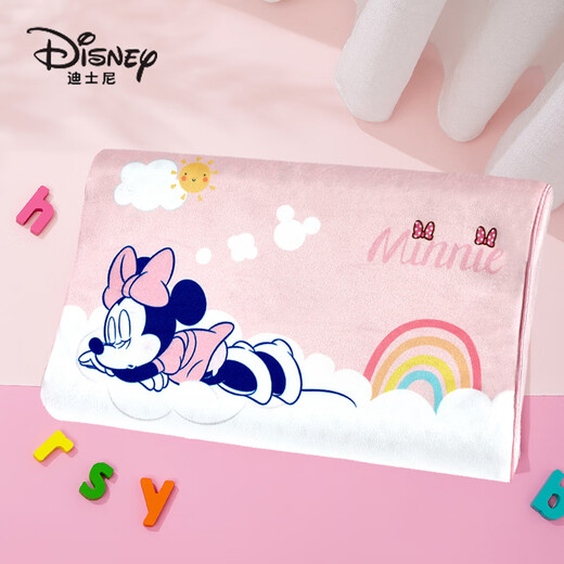 Disney children's pillow Thai latex baby pillow kindergarten student latex pillow 3-6 years old Minnie 45*27*6cm