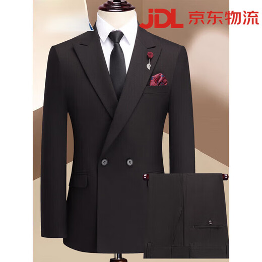 LILANZ (LILANZ) Lilanz suit suit men's new formal work clothes business sense suit middle-aged and young luxury wedding dress bkw1108 blue 4XL 195 recommended 180-204Jin Jin equals 0.5 kg